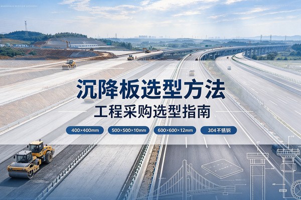 柏乡沉降板选择方法