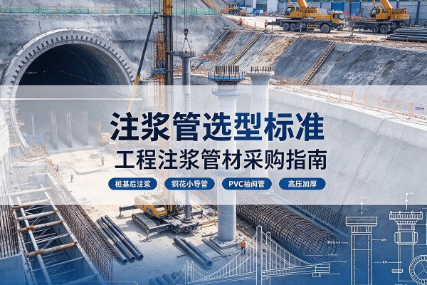 柏乡注浆管选型标准