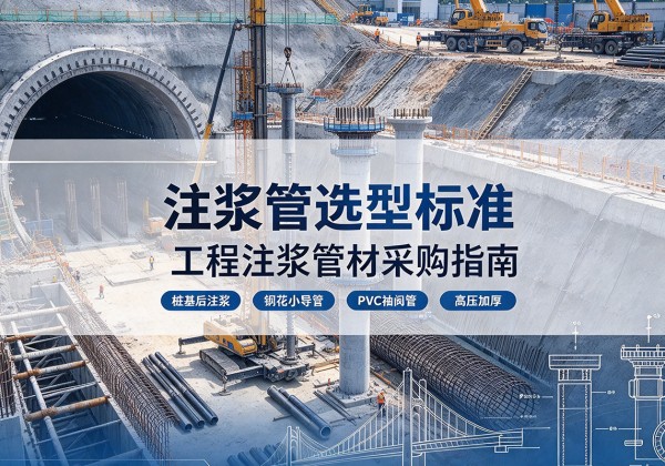 柏乡注浆管选型标准